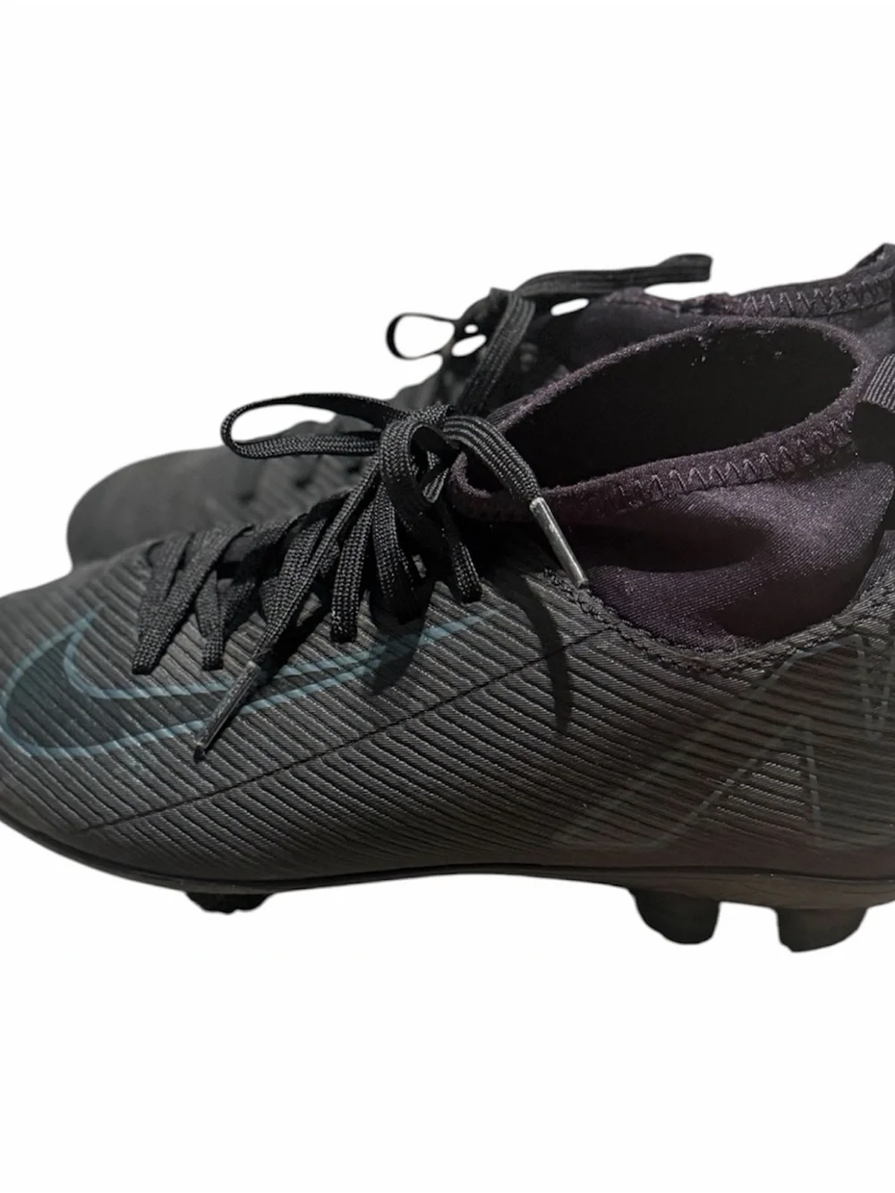 Boys Nike Black Soccer Cleats